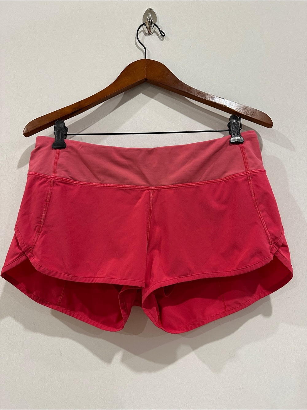lululemon athletica Pink Performance Running Shorts